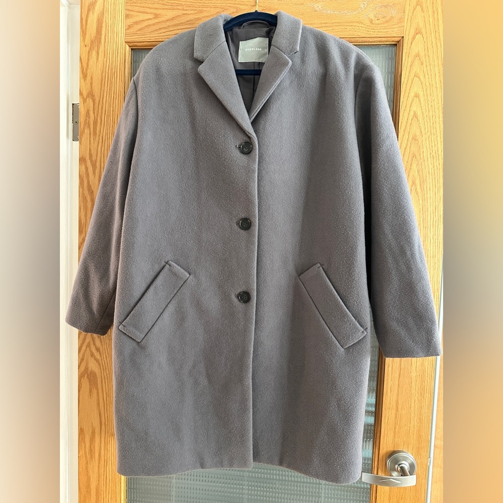 Everlane ReWool Cocoon Coat